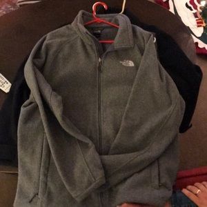 North Face Grey Fleece